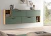 Sideboard Onawa in grün und Eiche 176 cm Bild 2