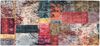 vidaXL Teppich Waschbar Patchwork 80x300 cm Mehrfarbig 337965 Bild 2