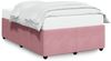 vidaXL Bettgestell ohne Matratze Rosa 120x190 cm Samt 3284999 Bild 2