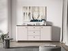 Selsey 'Vilavio' Sideboard 2-türig, 3 Schubladen, Kaschmir/Eicheoptik Dunkel, 180 cm Bild 2