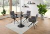 Esstisch >Josh< in schwarz, Keramik, Metall - 75x90cm (HxD) Bild 4