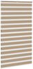 vidaXL Doppelrollo Sandbraun 125x230 cm Stoffbreite 120,9 cm Polyester 4014604 Bild 4