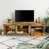 TV-Board Wild-/Zerreiche 200x48x50 natur geölt NEW AMSTERDAM #15 Bild 4