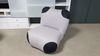 Sessel mit Hocker Pandabär ROLF BENZ freistil 171 signalgrau schwarz Bild 2