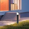 Braytron Milano LED Wegeleuchte Außen 80 cm – E27 Sockel, IP44, Aluminium Grau – Pollerleuchte Garte Bild 2