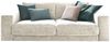 KAWOLA Sofa MADELINE 2-Sitzer Cord cremeweiß 85 x 127 x 230 cm Bild 3