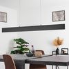 hofstein Pendelleuchte »Atella« moderne Hängelampe aus Metall in Anthrazit, 2700 Kelvin, 1800 Lumen, längliche Hängeleuchte, dimmbar, Fernbedienung Bild 2