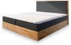 Masseno Boxbett VERDON 180x200 cm mit Bonell Matratze und Topper, Doppelbett, Polsterbett mit Kopfteil, Boxspringbett Bild 2
