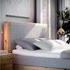 Masseno Boxbett VERDON 180x200 cm mit Bonell Matratze und Topper, Doppelbett, Polsterbett mit Kopfteil, Boxspringbett Bild 4