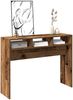 Konsolentisch, Beistelltisch, Konsole Altholz-Optik 105x30x80 cm Holzwerkstoff Bild 3