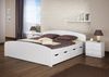 Doppelbett 3 Bettkasten 200x200 Seniorenbett Ehebett Massivholz Kiefer Zubehör wählbar V-60.50-20W Federleisten und Matratze Bild 2