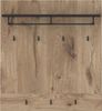 Garderoben-Set >Grano< (4-teilig) Viking Eiche Dekor - 188x195x38 (BxHxT) Bild 4