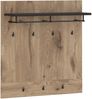 Garderoben-Set >Grano< (4-teilig) Viking Eiche Dekor - 188x195x38 (BxHxT) Bild 5