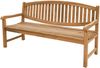 Gartenbank Bergamo Teak Massivholz 180 cm Bild 3