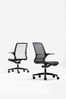 Bürodrehstuhl LOOP, minimalistisches Design, netzbespannte Rückenlehne und Sitz Bild 2