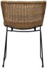 Gartenstuhl Wings aus Rattan-Seil, modern, 2er-Set, Natur, für Innen und Außen Bild 5
