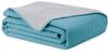 AmeliaHome Tagesdecke blau grau 240x260 Bettüberwürf zweiseitig Ultrasonic Steppung Polyester Softa Bild 4