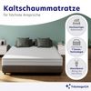 Träumegut24 - AquaFlex ergonomische 16cm Kaltschaummatratze mit 7-Zonen I 160x200cm I Härtegrad H3&H4 Bild 3