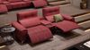 Sofanella Ledercouch SALENTO Kinosofa Kinosessel 2-Sitzer in Weiß XL: 252 Breite x 100 Tiefe Bild 4