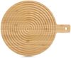 ZELLER 25715 Schneide-/ Servierbrett STRIPES aus Bambus mit Griff, ca. Ø 30,5 x 2,0 cm Bild 3
