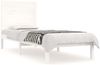 Massivholzbett Weiß 90x190 cm 3FT6 Single [3104574] Bild 2