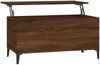 vidaXL Couchtisch Braun Eichen-Optik 90x44,5x45 cm Holzwerkstoff 819595 Bild 2