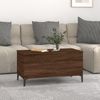 vidaXL Couchtisch Braun Eichen-Optik 90x44,5x45 cm Holzwerkstoff 819595 Bild 3