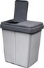 Alpfa DUO BIN Doppel Mülleimer Abfalleimer 2x25L #3 + 2 Ersatzfedern Bild 2