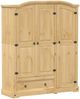 vidaXL Kleiderschrank Corona 151,5x52x186 cm Massivholz Kiefer 4012160 Bild 2