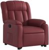 vidaXL Relaxsessel mit Aufstehhilfe Weinrot Kunstleder 3205268 Bild 3