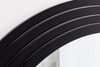 Design Rundbogen Spiegel 160x80cm FORMOSA schwarz Wandspiegel modern Bild 4