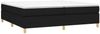 Boxspringbett Schwarz 200x200 cm Stoff [3120987] Bild 3
