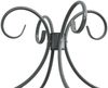 vidaXL Himmelbett-Gestell Grau Metall 100x200 cm [284481] Bild 5