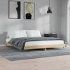 vidaXL Bettgestell ohne Matratze Sonoma-Eiche 120x200 cm Holzwerkstoff 832152 Bild 3