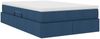 vidaXL Aufbewahrungsbett mit Matratze Blau 120 x 200 cm Polyester 3370223 Bild 5