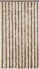 vidaXL Fliegenvorhang Dunkelbraun und Beige 100x230 cm Chenille 377359 Bild 3