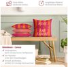 Bilderdepot24 Dekokissen 4-teilig draußen Kissenhülle/ Garten/ Outdoorkissen Kissenhülle bunt M, Bezug mit / ohne Füllung Zierkissen Outdoor Sofa Bett Bild 2