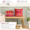 Bilderdepot24 Dekokissen 4-teilig draußen Kissenhülle/ Garten/ Outdoorkissen Kissenhülle bunt M, Bezug mit / ohne Füllung Zierkissen Outdoor Sofa Bett Bild 3