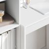 vidaXL Schreibtisch mit Schubladen mit Regal mit Speicher 2 pcs Weiß 3337305 Bild 4