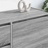 vidaXL TV-Schränk Graues Sonoma 100 x 36 x 49.5 cm Holzwerkstoff 886621 Bild 4