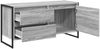 vidaXL TV-Schränk Graues Sonoma 100 x 36 x 49.5 cm Holzwerkstoff 886621 Bild 5