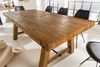 riess-ambiente Esstisch FINCA 200cm vintage braun - recyceltes Pinienholz, Bohlenoptik, Industrial Design mit Querstrebe – ideal für bis zu 10 Personen Bild 3