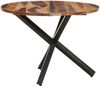 vidaXL Esstisch 100x100x75 cm Akazienholz Honigfarben 321683 Bild 3
