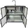 Outdoorspüle Gerti L 83x43x83cm grau Bild 3