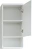 trendteam smart living Badezimmer Hängeschrank Wandschrank Monte, 37 x 76 x 28 cm Front: Weiß Hochglanz, Korpus: Weiß Melamin mit viel Stauraum Bild 4