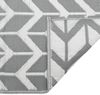 vidaXL Outdoor-Teppich ARAKIL Grau 160x230 cm PP 368543 Bild 5