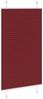 vidaXL Plissee Bordeauxrot 75x100 cm Stoffbreite 74,4 cm Polyester 4015223 Bild 3
