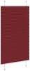 vidaXL Plissee Bordeauxrot 75x100 cm Stoffbreite 74,4 cm Polyester 4015223 Bild 4