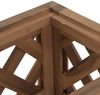 Pflanzkasten HWC-P86, Blumen-/Pflanzkübel Blumenkasten, In-/Outdoor Akazie Holz FSC®-zertifiziert 35x64x24cm ~ hellbraun Bild 5