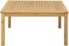 vidaXL Couchtisch Helles Akazienholz 85 x 85 x 45 cm Massivholz Akazie 42026780 Bild 3
